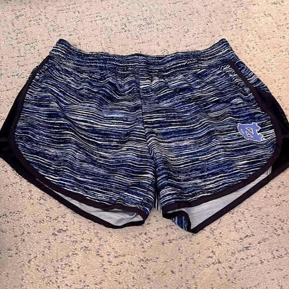 UNC Carolina rivalry threads running shorts - Picture 1 of 3